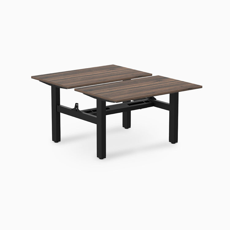 Desky Back to Back Zero Melamine Fixed Workstation