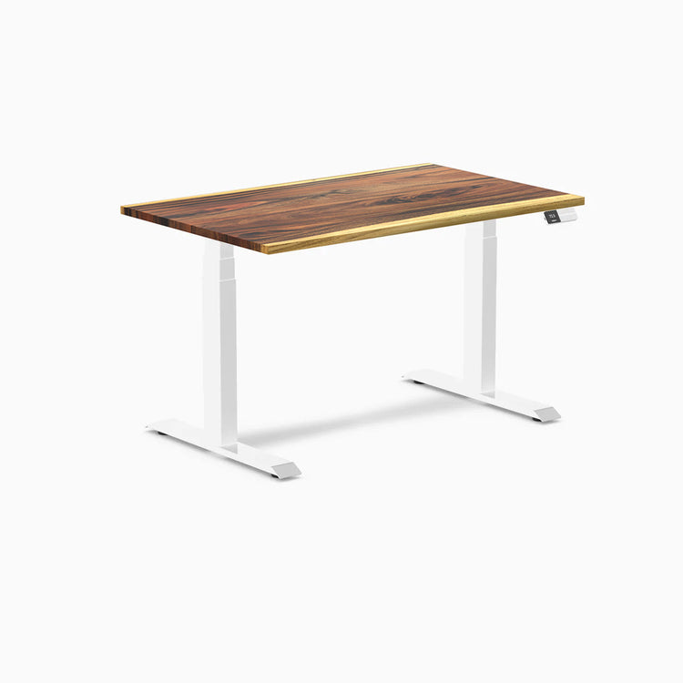 Desky Dual Hardwood Sit Stand Desk
