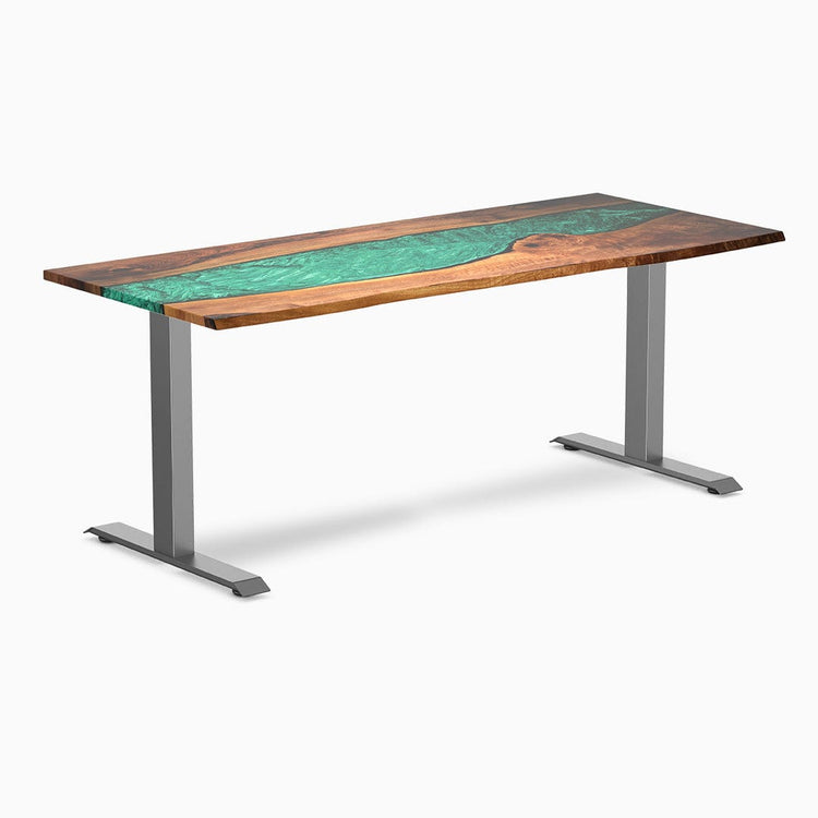 Desky Zero Resin Hardwood Office Desk