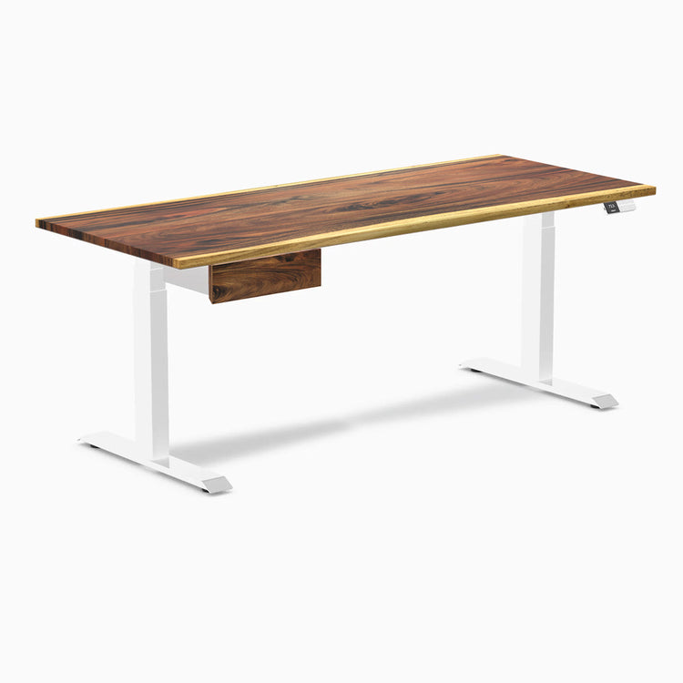 Desky Dual Hardwood Standing Desk With Drawer-DeskyÌâå¨ Australia
