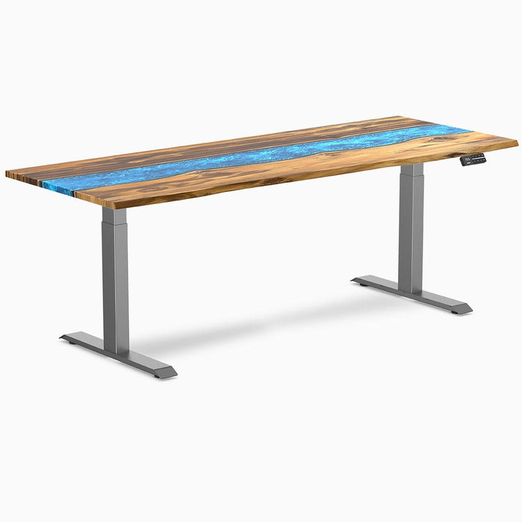 Desky dual river teak blue 2000mm