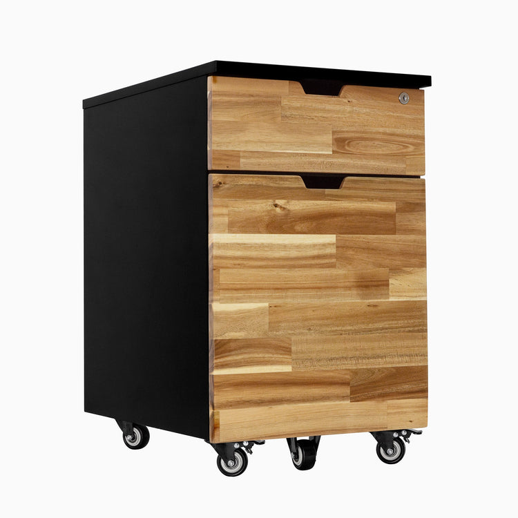 Desky Minimal Wooden Filing Cabinet
