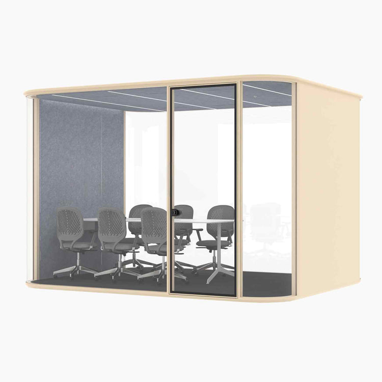 Arc Office Pod 6 Person Large Meeting Room Booth-DeskyÌâå¨ Australia