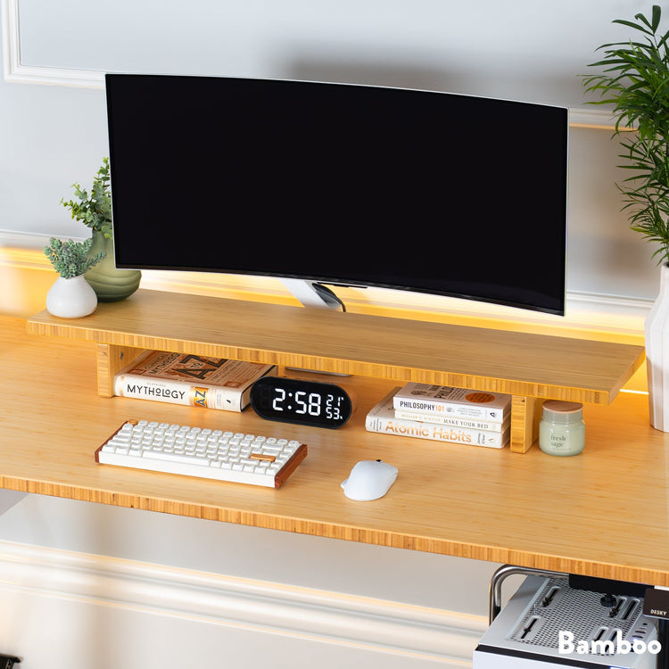 Desky Monitor Stand Bamboo -Desky®