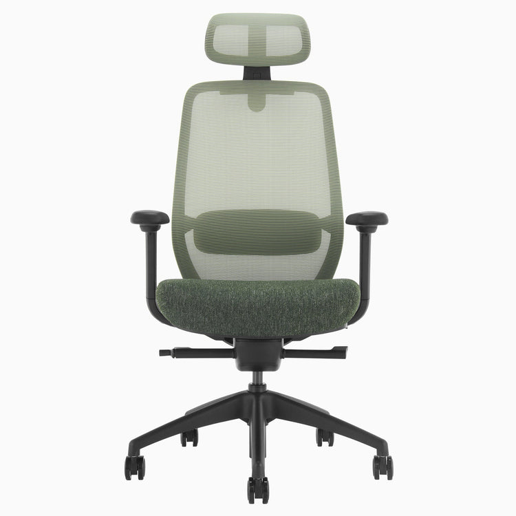 Green coilflex ergo chair Desky