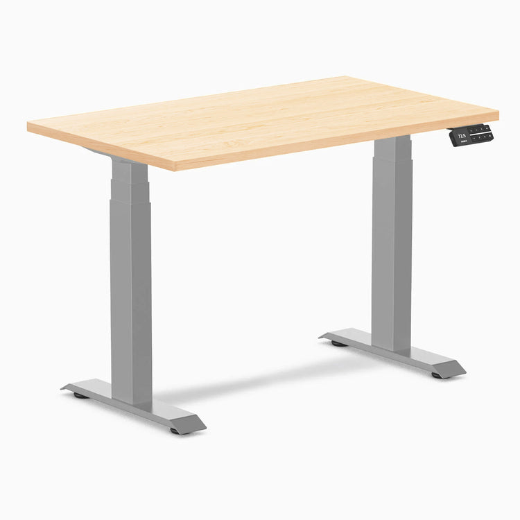 Desky Dual Mini Hardwood Sit Stand Desk