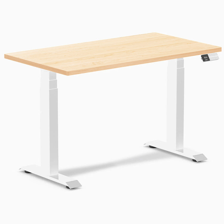 Desky Dual Mini Hardwood Sit Stand Desk