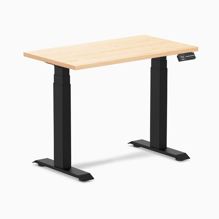 Desky Dual Mini Hardwood Sit Stand Desk