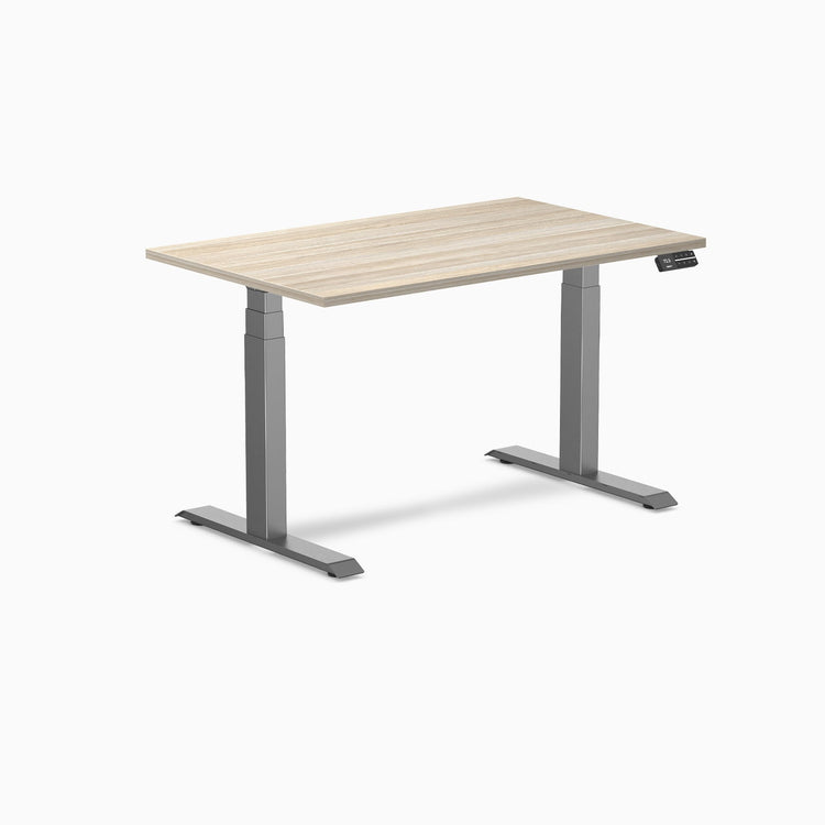 Desky Dual Melamine Sit Stand Desk