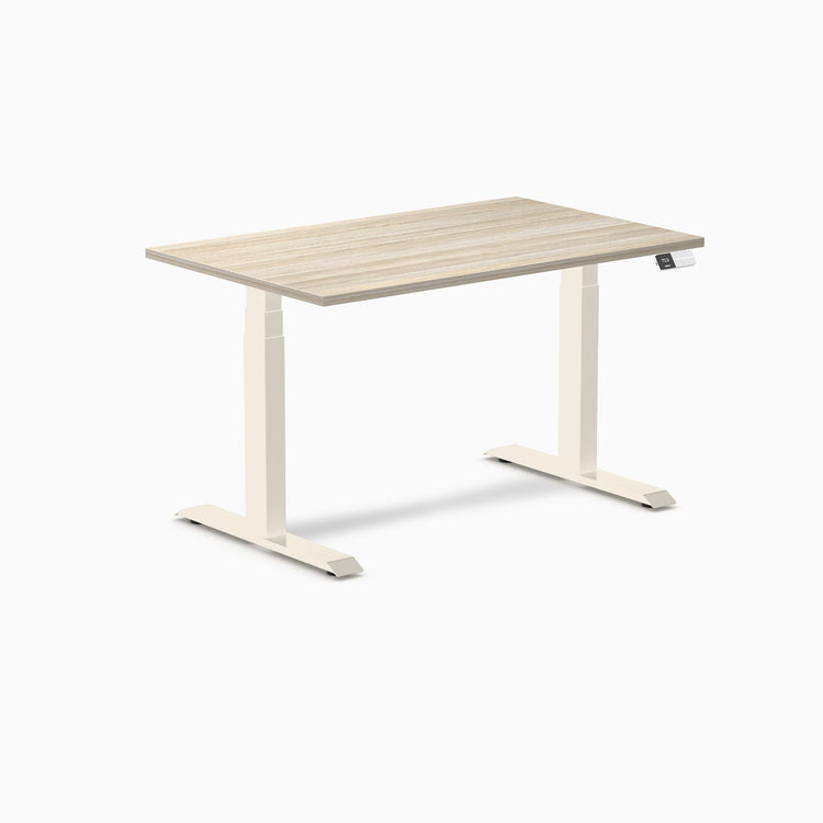 Desky Dual Melamine Sit Stand Desk