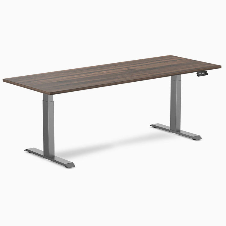 Desky Dual Melamine Sit Stand Desk