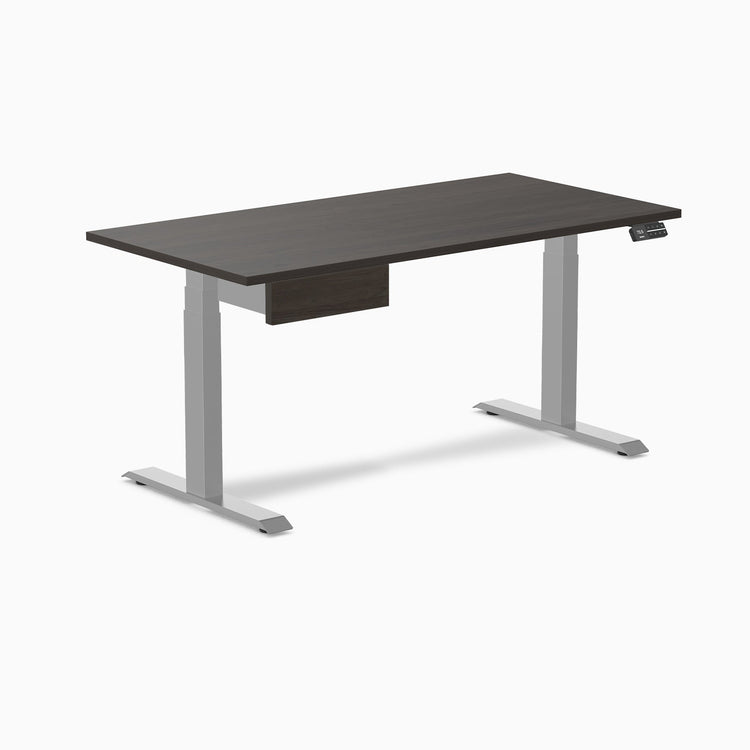 Desky Dual Melamine Standing Desk With Drawer detail view 91