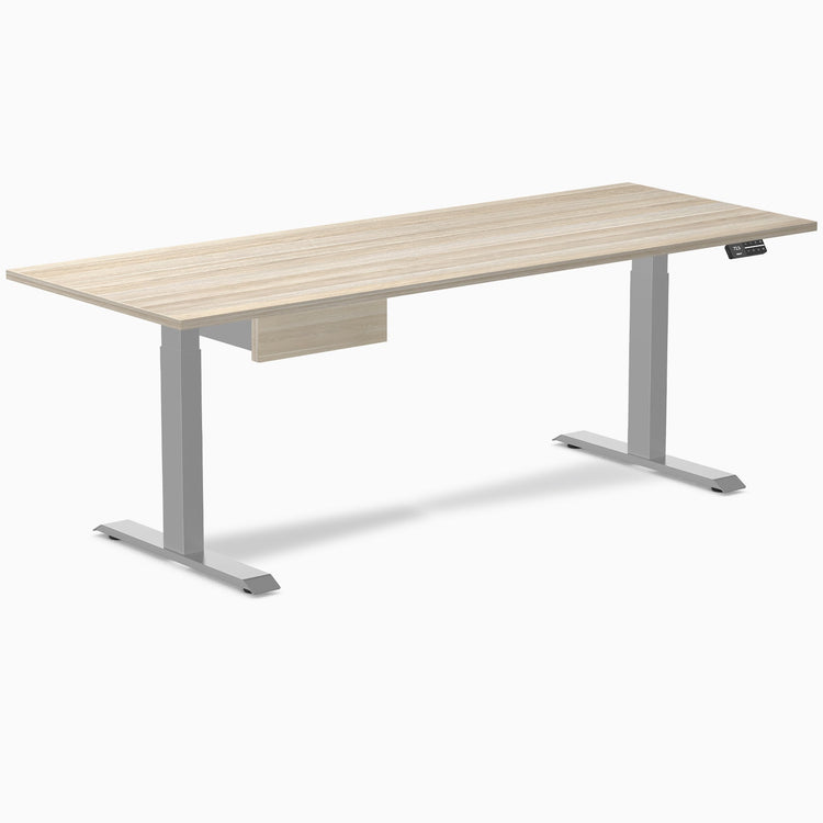 Desky Dual Melamine Standing Desk With Drawer detail view 112