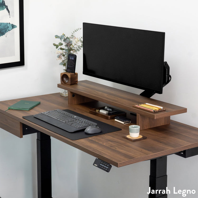 Desky Dual Melamine Sit Stand Desk-DeskyÌâå¨ Australia