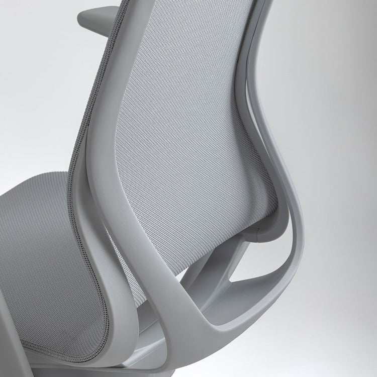 Desky Echo Modern Office Chair mesh back details