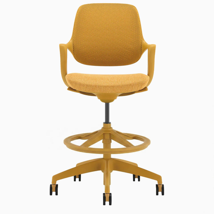 Desky Evoque Low Back Office Chair-Chair-Desky-Mustard Yellow-Yes-DeskyÌâå¨ Australia