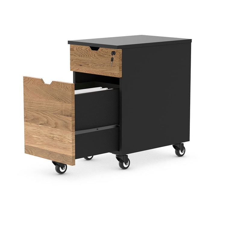 Desky Minimal Wooden Filing Cabinet
