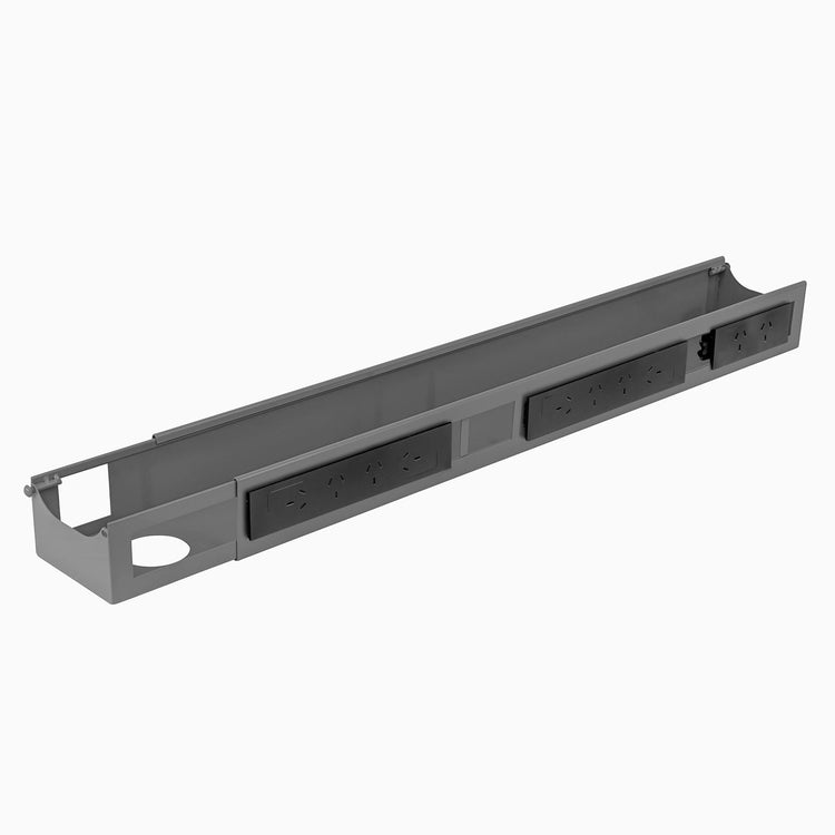 Desky Integrated Cable & Power Channel
