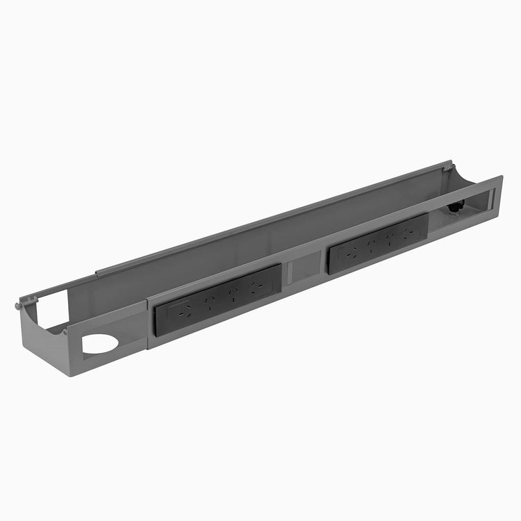 Desky Integrated Cable & Power Channel