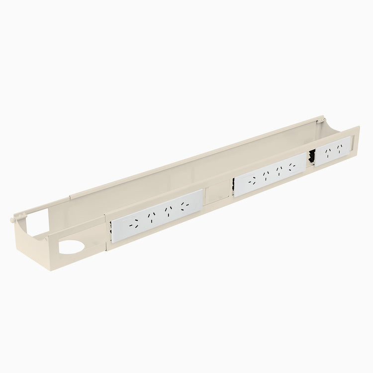 Desky Integrated Cable & Power Channel