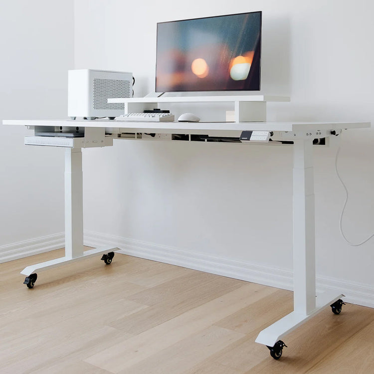 Desky Lockable Desk Casters-Casters-Desky-Fits Dual Models (M8)-DeskyÌâå¨ Australia