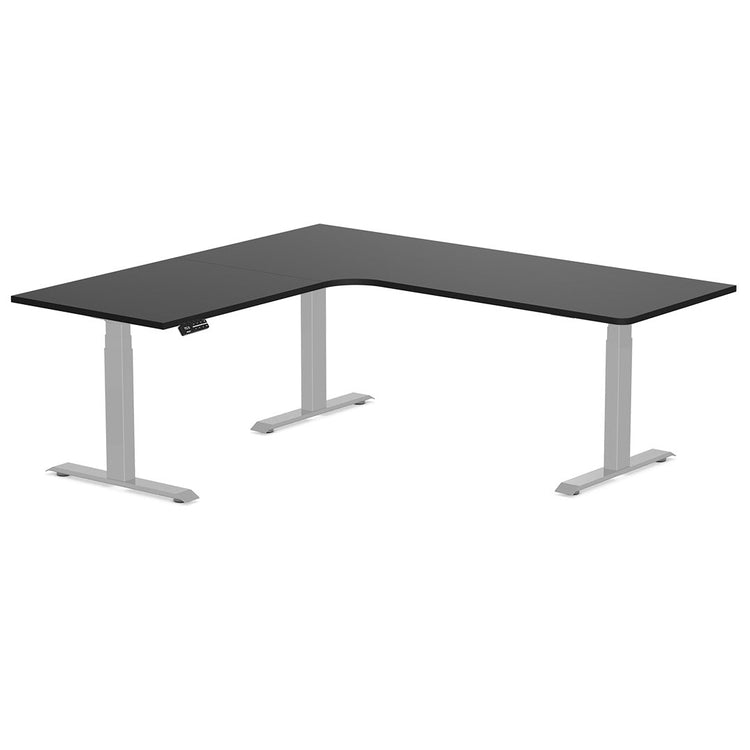 Desky Sigma L-Shape Gaming Desk-Grey Desky®