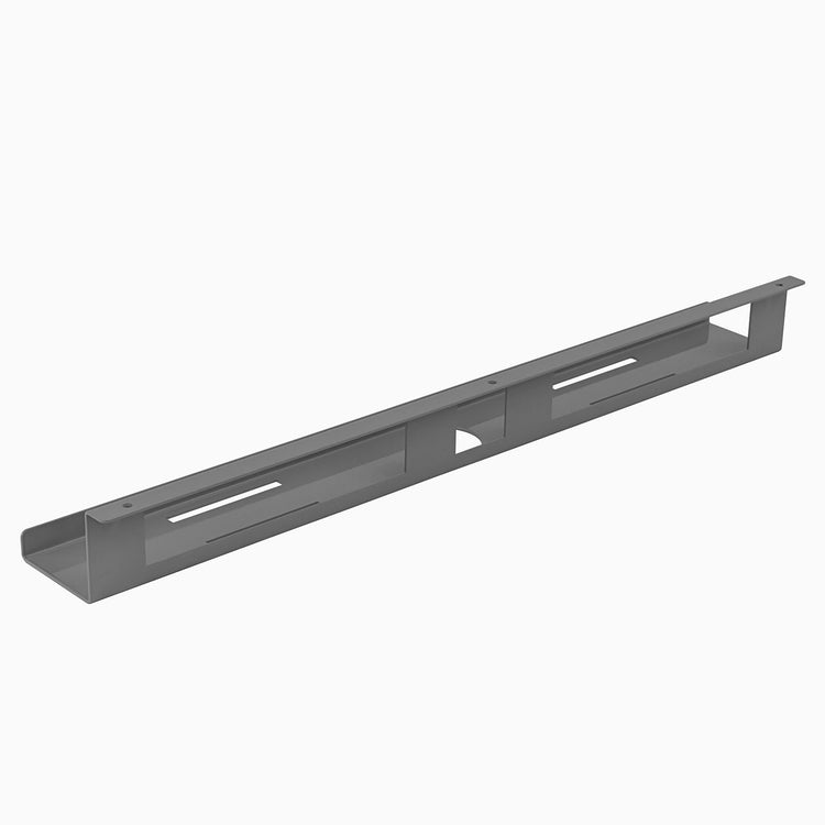 Mini cable and power tray in grey no power