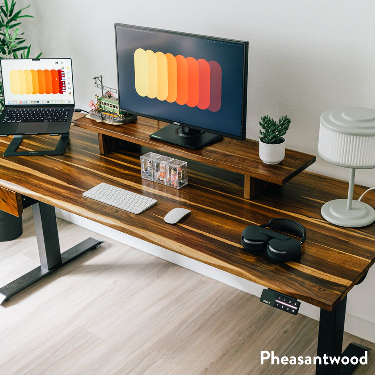 Desky Dual Hardwood Sit Stand Desk-DeskyÌâå¨ Australia