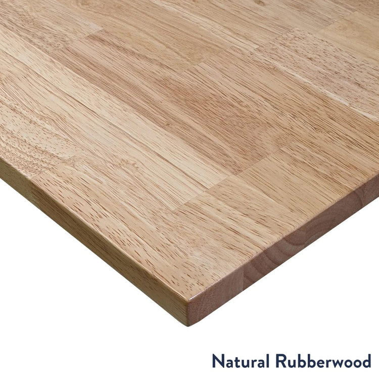 Desky Rubberwood natural desktop