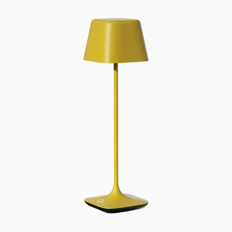 Desky Cube Cordless Desk Lamp in yellow