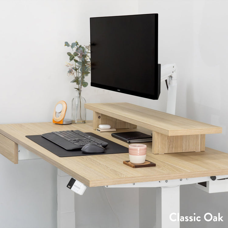 Desky Dual Melamine Sit Stand Desk-DeskyÌâå¨ Australia