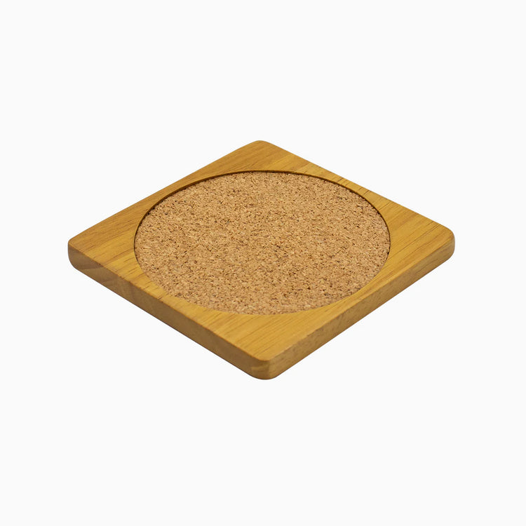 Desky Wooden cork coaster -Desky®