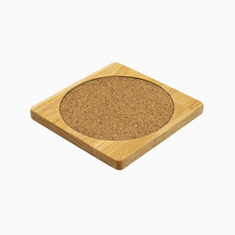 Desky Wooden cork coaster -Desky®