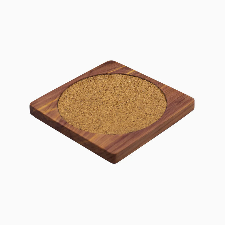 Desky Wooden cork coaster -Desky®