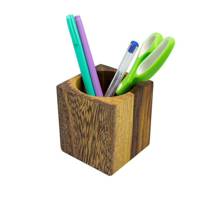 Desky Wooden Desk Accessories Pen Holder
