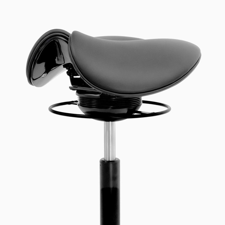 move ergonomic saddle stool seat