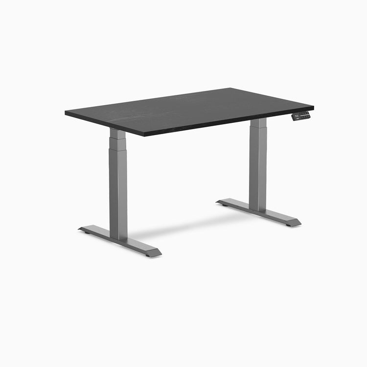 Desky Dual Hardwood Sit Stand Desk