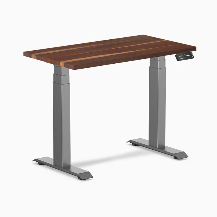 Desky Dual Mini Hardwood Sit Stand Desk