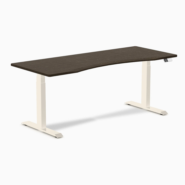 Desky Dual Ergo Edge Sit Stand Desk
