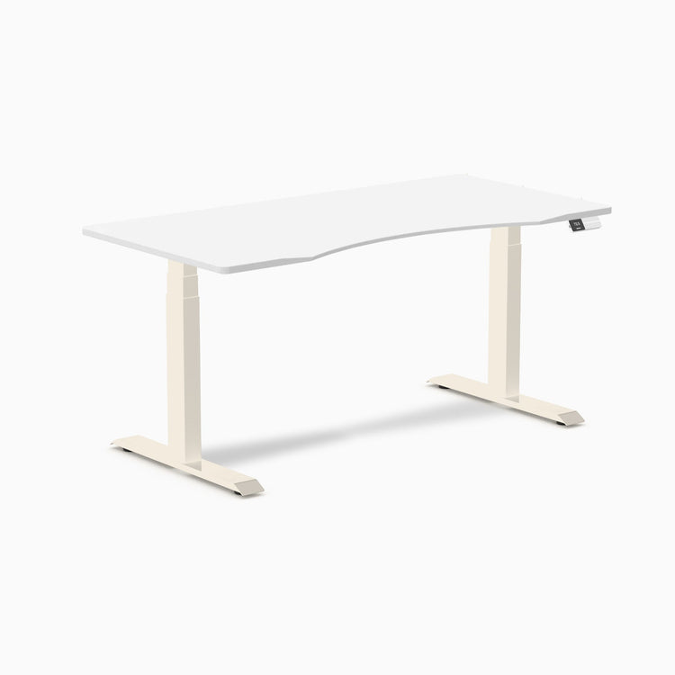 Desky Dual Ergo Edge Sit Stand Desk