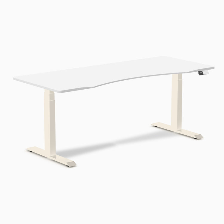 Desky Dual Ergo Edge Sit Stand Desk
