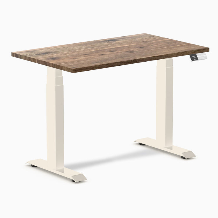 Desky Dual Mini Hardwood Sit Stand Desk