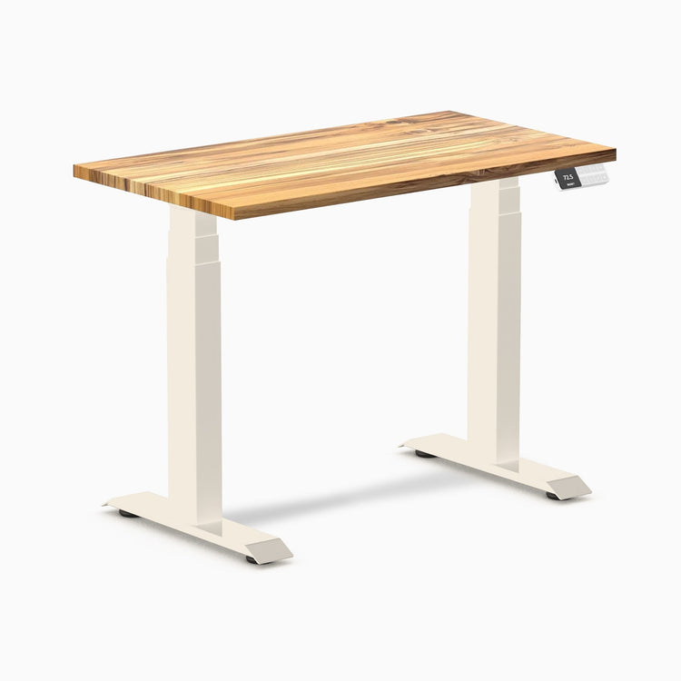 Desky Dual Mini Hardwood Sit Stand Desk