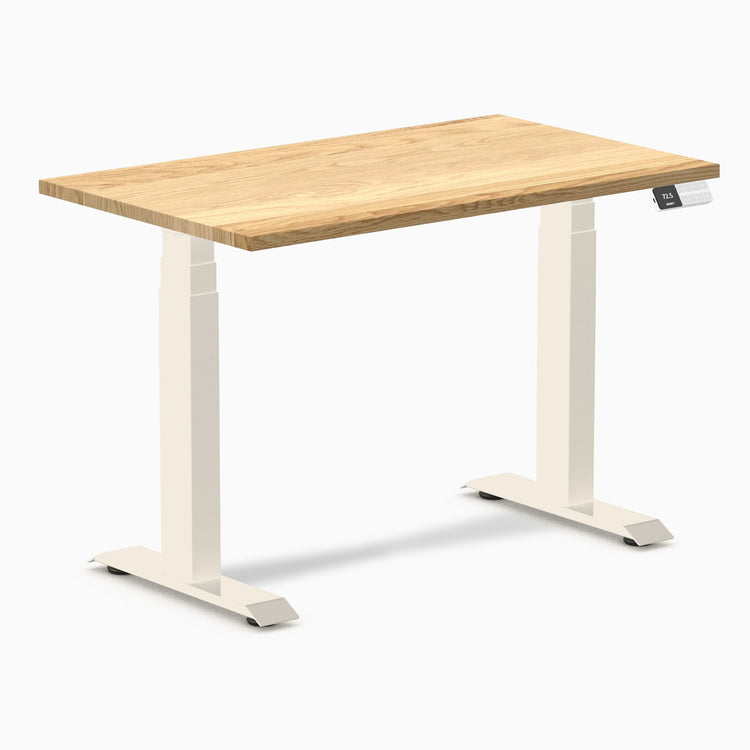 Desky Dual Mini Hardwood Sit Stand Desk