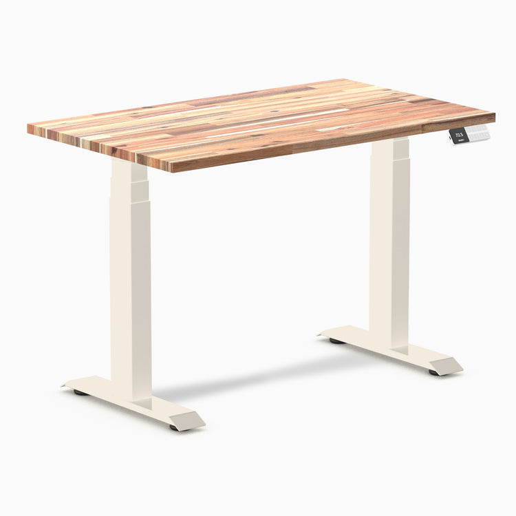 Desky Dual Mini Softwood Sit Stand Desk
