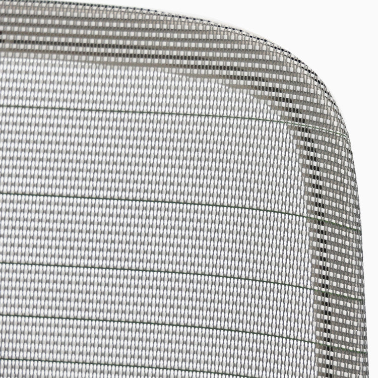 white mesh back chair