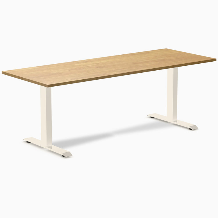 Desky Zero Rubberwood Office Desk