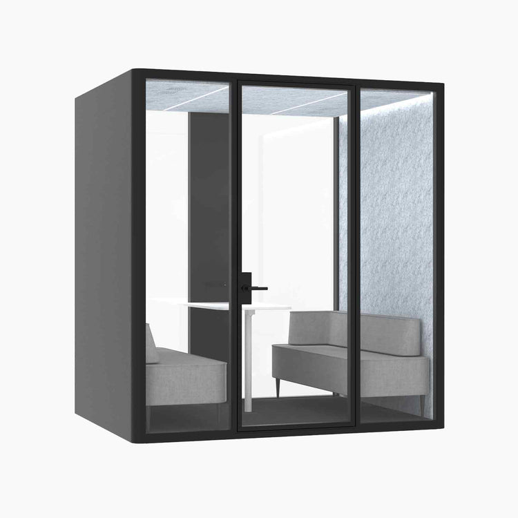 Hub Office Pod 4 Person Meeting Booth