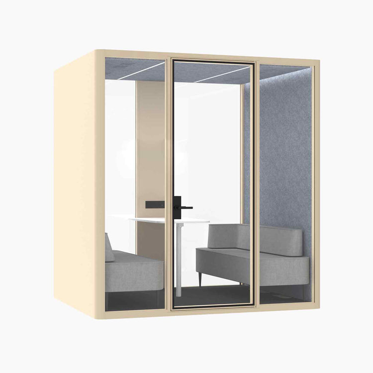 Hub Office Pod 4 Person Meeting Booth