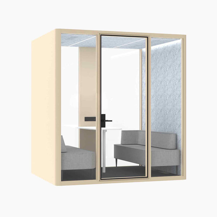 Hub Office Pod 4 Person Meeting Booth